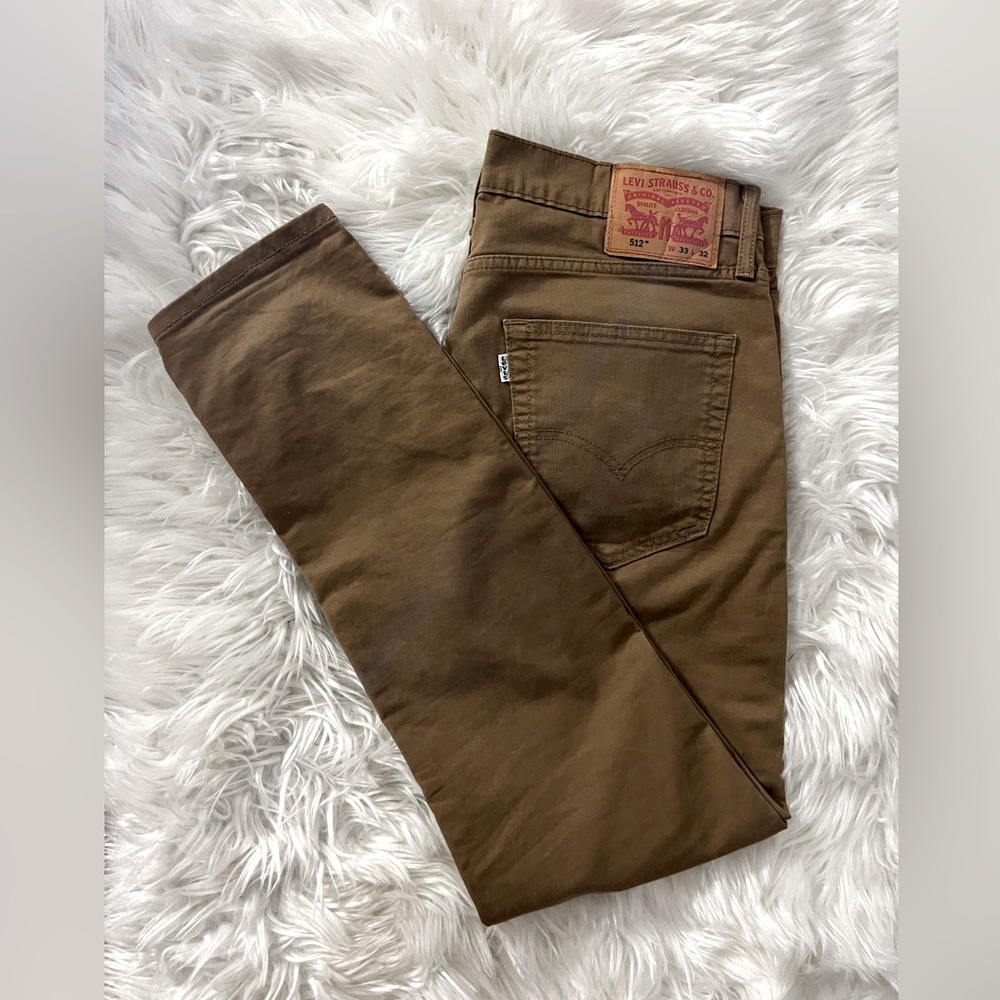 Men’s 512 Levi’s tan pants